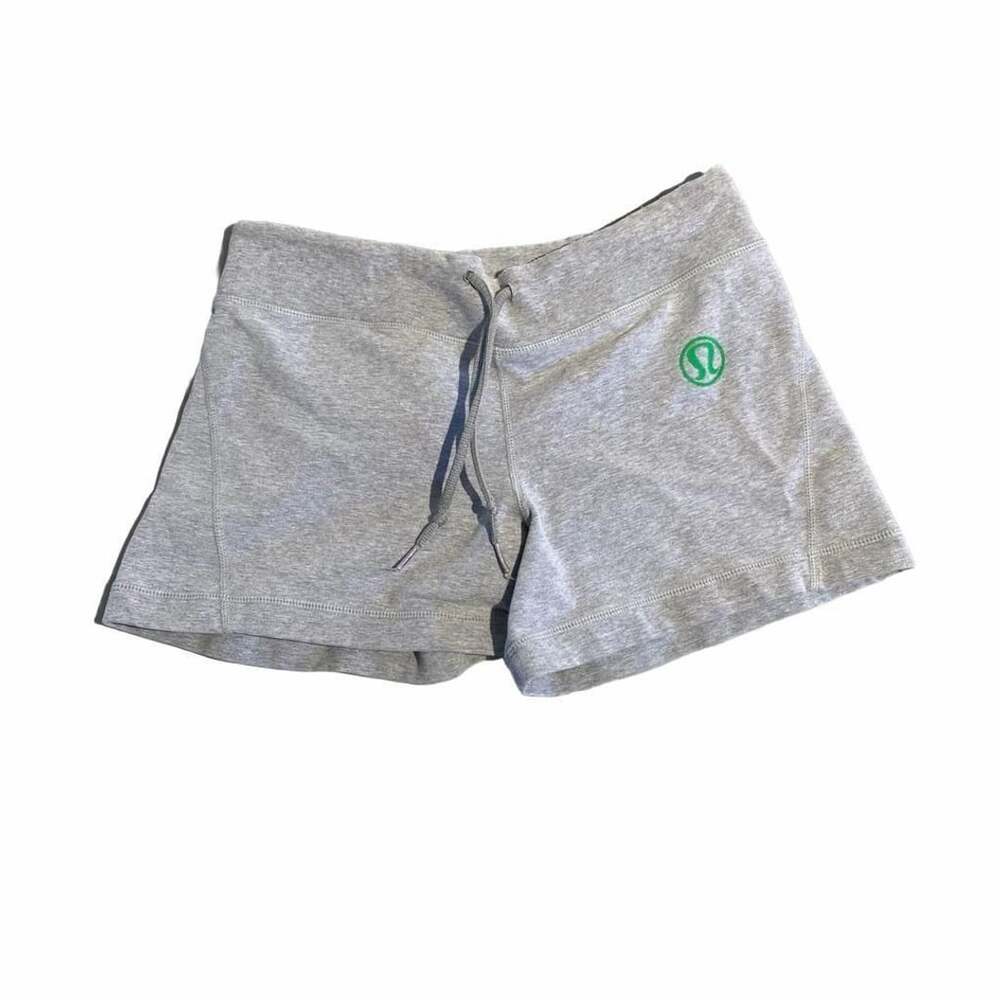 Lululemon Sweatshorts Gray Drawstring Athletic Shorts